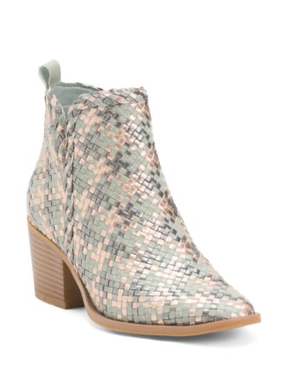 CARMELA Leather Ankle Booties